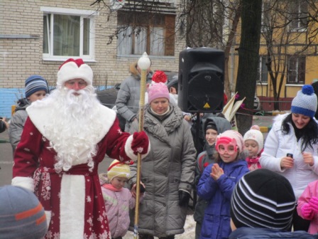 Дед Мороз на улицу